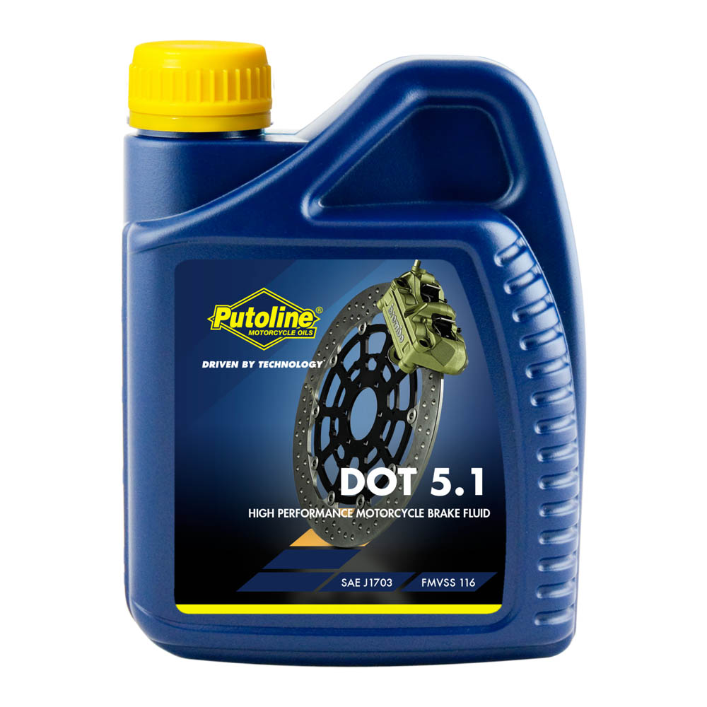 PUTOLINE DOT 5.1 BRAKE FLUID 500ML (74043)